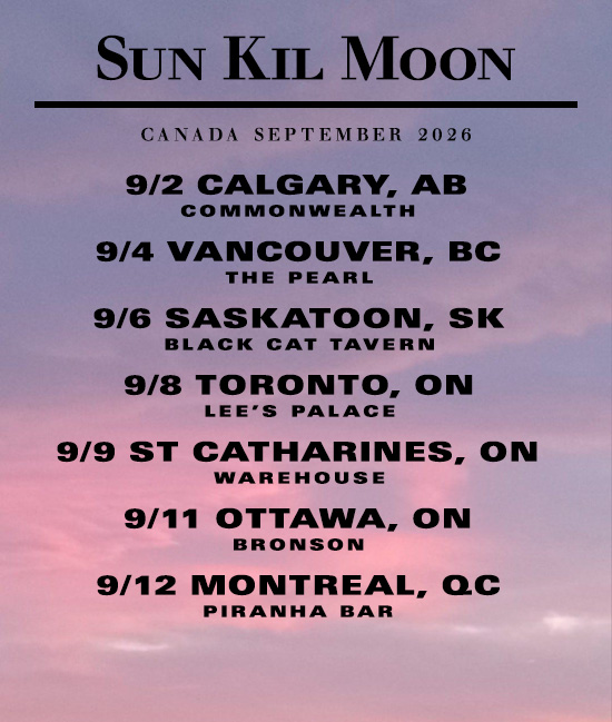 sun kil moon tour dates 2026